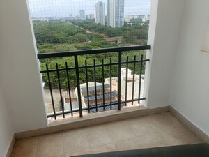 Balcony in 2 BHK Apartment at Tata Aquila Heights, Jalahalli – for Rent