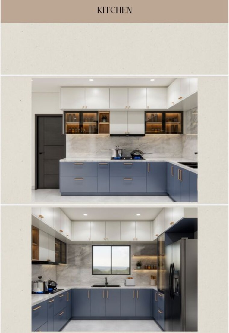 Kitchen, rajapushpa-imperia 3 Bedroom 2100 Sq.Ft. Apartment In Tellapur Hyderabad 10742448