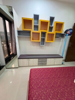 Bedroom in 2 BHK Apartment at K Raheja Heights, Malad East – for Rent