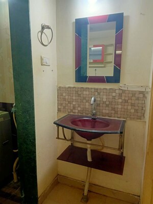 Bathroom in 2 BHK Apartment at Bunty Mayur Kilbil, Dhanori – for Rent