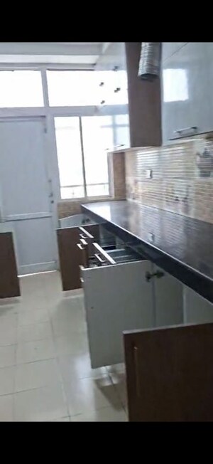 Kitchen in 3 BHK Apartment at UPAVP Vrindavan Yojana, Vrindavan Yojna – for Rent