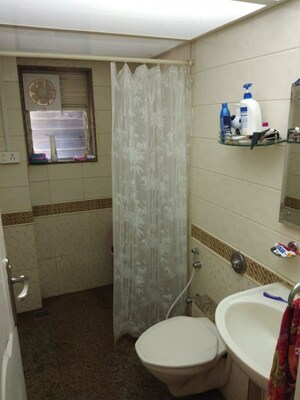 Bathroom in 2 BHK Apartment at Satguru Shristi Apartment, Bandra West – for Sale