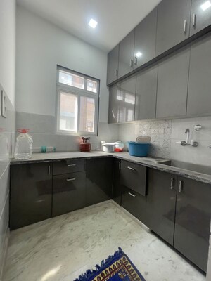 Kitchen in 2 BHK Builder Floor at Rohini Sector 24 – for Rent