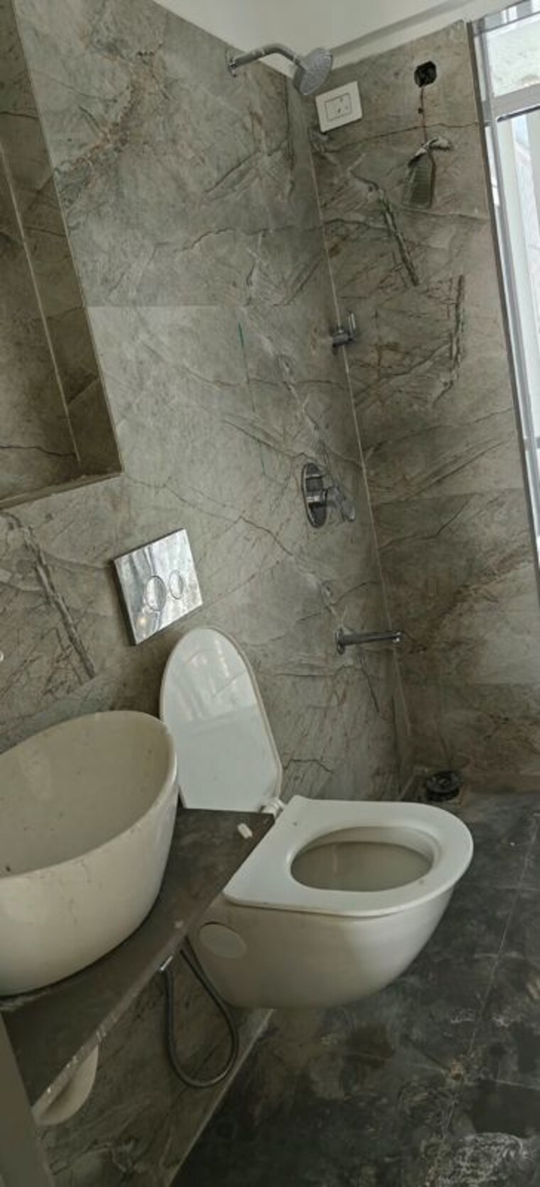 Bathroom, superior-exotica 3 Bedroom 921 Sq.Ft. Apartment In Airoli Sector 7 Navi Mumbai 10742547