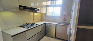 Kitchen in 3 BHK Apartment at One Hiranandani Park Barrington, Ghodbunder Road – for Rent