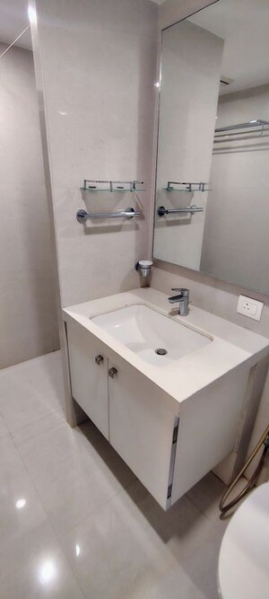 Attached Bathroom in 3 BHK Apartment at Hiranandani Phillipa, Ghodbunder Road – for Rent