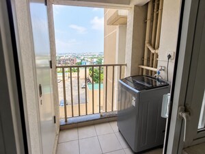 Balcony in 1 BHK Apartment at Godrej Green Cove, Mahalunge – for Rent