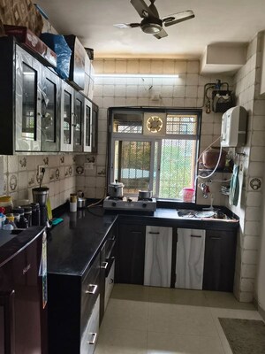 Kitchen in 2 BHK Apartment at Pokhran Road No Two – for Rent