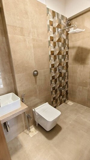 Bathroom in 2 BHK Apartment at Group Satellite Elegance, Goregaon East – for Rent