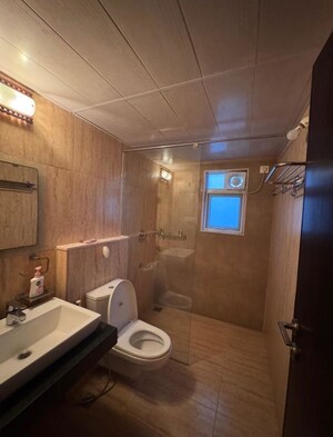 Bathroom in 3 BHK Apartment at Prestige Misty Waters, Hebbal – for Rent