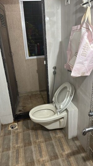 Bathroom in 1 BHK Apartment at Manpada – for Rent