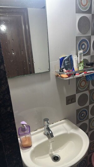 Bathroom in 1 BHK Apartment at Manpada – for Rent