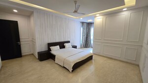 Living Room in 4 BHK Builder Floor at Sushant Lok I – for Rent