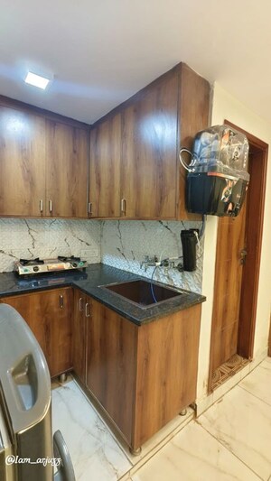 Kitchen in 1 RK Builder Floor at Saket – for Rent