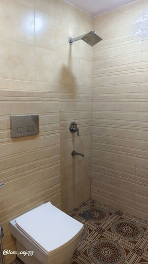 Bathroom in 1 RK Builder Floor at Saket – for Rent