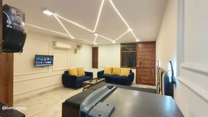 Living Room in 1 RK Builder Floor at Saket – for Rent