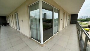 Balcony in 3 BHK Apartment at Mahindra Luminare, Sector 59 – for Rent