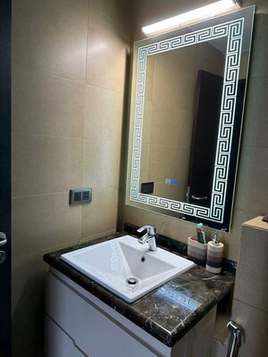 Bathroom in 3 BHK Apartment at Mahindra Luminare, Sector 59 – for Rent
