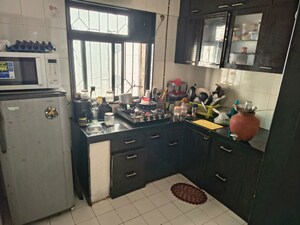 Kitchen in 1 BHK Apartment at Mantri Park, Goregaon East – for Rent