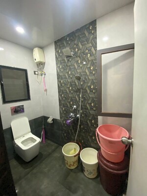 Bathroom in 2 BHK Apartment at Ghodbunder Road – for Rent
