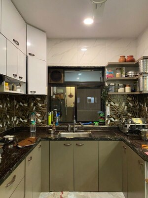 Kitchen in 2 BHK Apartment at Ghodbunder Road – for Rent