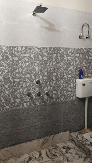 Bathroom in 3 BHK Builder Floor at  Balaji Enclave, Govindpuram – for Rent