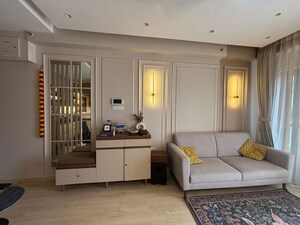 Living Room in Studio Apartment at Kumar Picasso, Hadapsar – for Sale