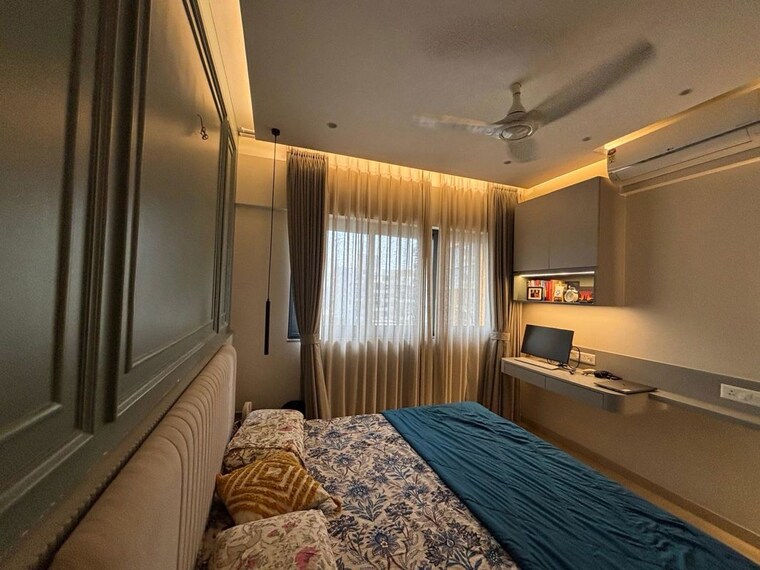 Bedroom, kumar-picasso Studio 190 Sq.Ft. Apartment In Hadapsar Pune 10742887