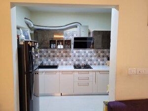 Kitchen in 2 BHK Apartment at Kolte Patil Raaga, Hennur Road – for Rent