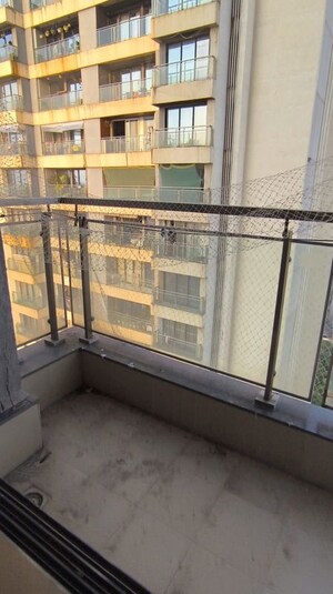 Balcony in 2 BHK Apartment at Rustomjee Elanza, Malad West – for Rent