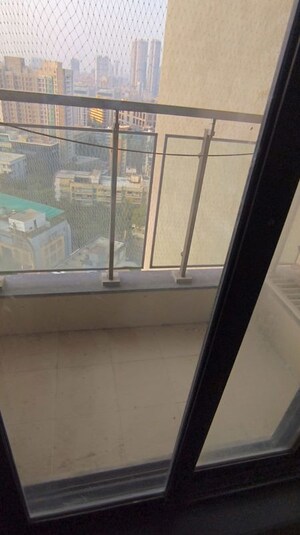Balcony in 2 BHK Apartment at Rustomjee Elanza, Malad West – for Rent