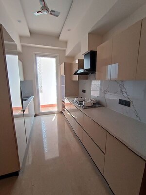Kitchen in 3 BHK Apartment at Raj One Good Earth, Sector 71 – for Rent