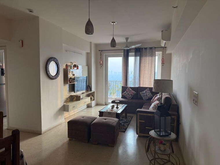 Living Room, dlf-the-skycourt 3.5 Bedroom 1937 Sq.Ft. Apartment In Sector 86 Gurgaon 10742929