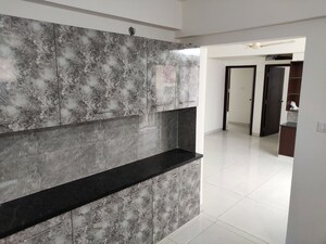 Kitchen in 3 BHK Apartment at Lansum Madhava Towers, Madhapur – for Rent