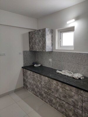 Kitchen in 3 BHK Apartment at Lansum Madhava Towers, Madhapur – for Rent