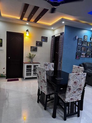 Living Room in 3 BHK Apartment at Shilphitha Sunflower, Whitefield – for Rent