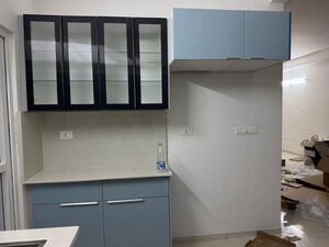 Kitchen in 3 BHK Apartment at Rajapushpa Imperia, Tellapur – for Rent