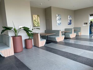 Living Room in 3 BHK Apartment at Karle Vario Homes, Hebbal – for Rent