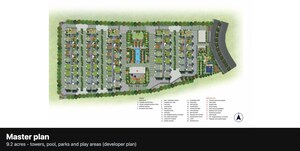 Master Plan in 2.5 BHK Apartment at Urbanrise On Cloud 33, Bachupally – for Rent
