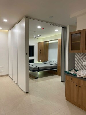 Living Room in 3 BHK Apartment at Karle Vario Homes, Hebbal – for Rent