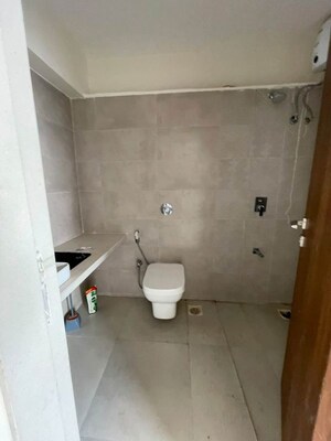 Bathroom in 3 BHK Apartment at Lotus Sky Garden, Malad West – for Rent