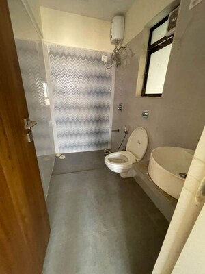 Bathroom in 3 BHK Apartment at Lotus Sky Garden, Malad West – for Rent