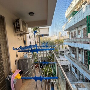 Balcony in 3 BHK Apartment at Ansal API Esencia, Sector 67 – for Rent