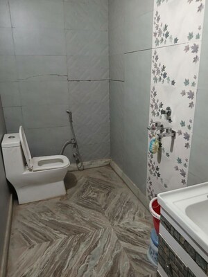 Bathroom in 3 BHK Independent House at Global Space Township – for Rent