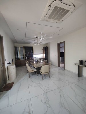 Living Room in 4 BHK Apartment at Sri Fortune Sonthalia Sky Villas, Kokapet – for Rent