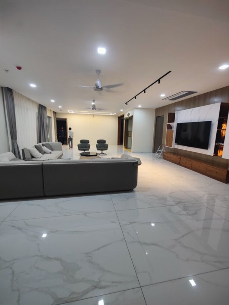 Living Room, sri-fortune-sonthalia-sky-villas 4 Bedroom 7333 Sq.Ft. Apartment In Kokapet Hyderabad 10743091