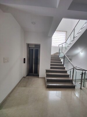 Staircase in 4 BHK Villa at Pavanpuri Colony – for Rent