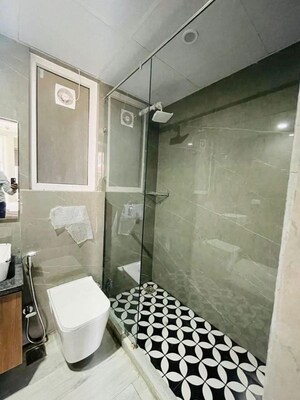 Bathroom in 1 BHK Apartment at Freedom Fighters Enclave – for Rent