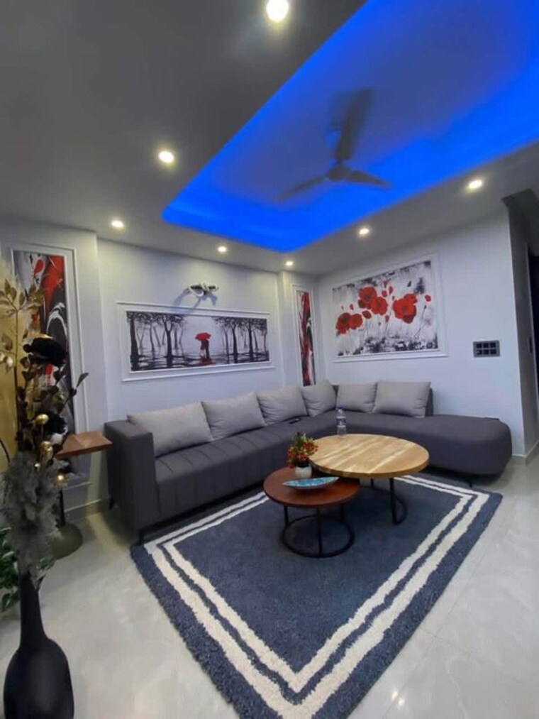Living Room, chattarpur 2 Bedroom 900 Sq.Ft. Builder Floor In Chattarpur Delhi 10743222