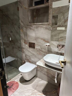 Bathroom in 2 BHK Apartment at Santacruz West – for Rent